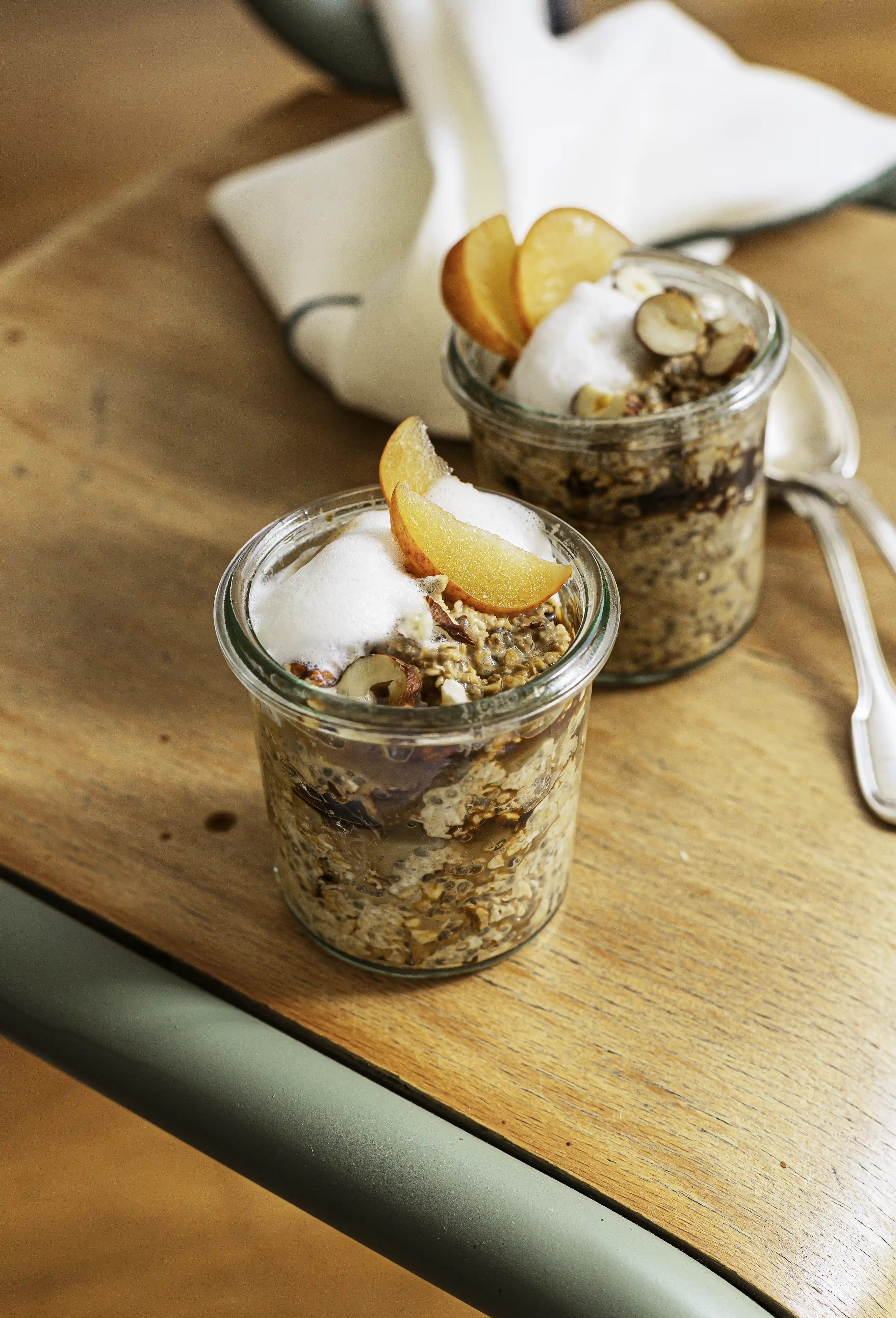 Overnight oats cappuccino