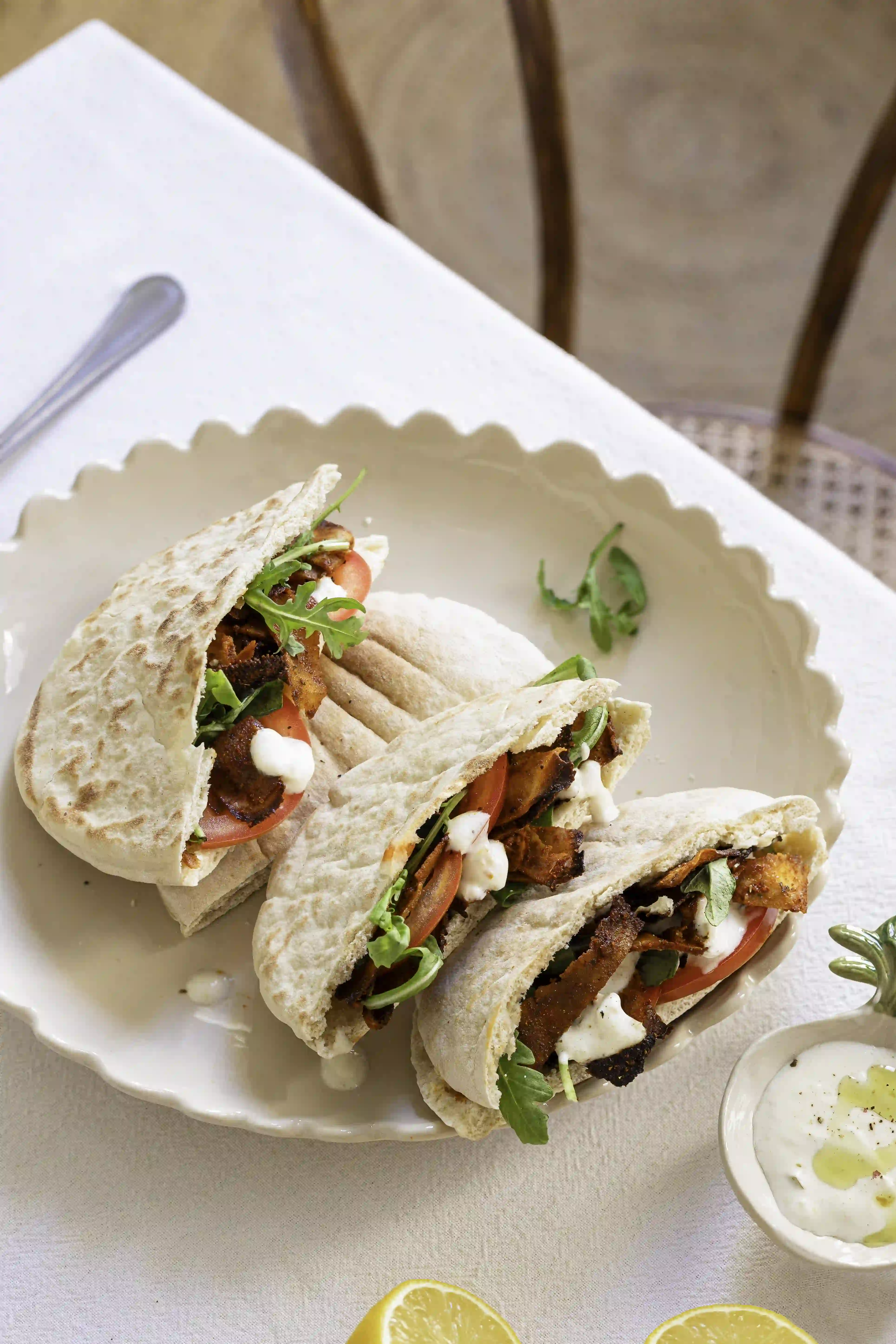 Gyros au tofu façon kebab