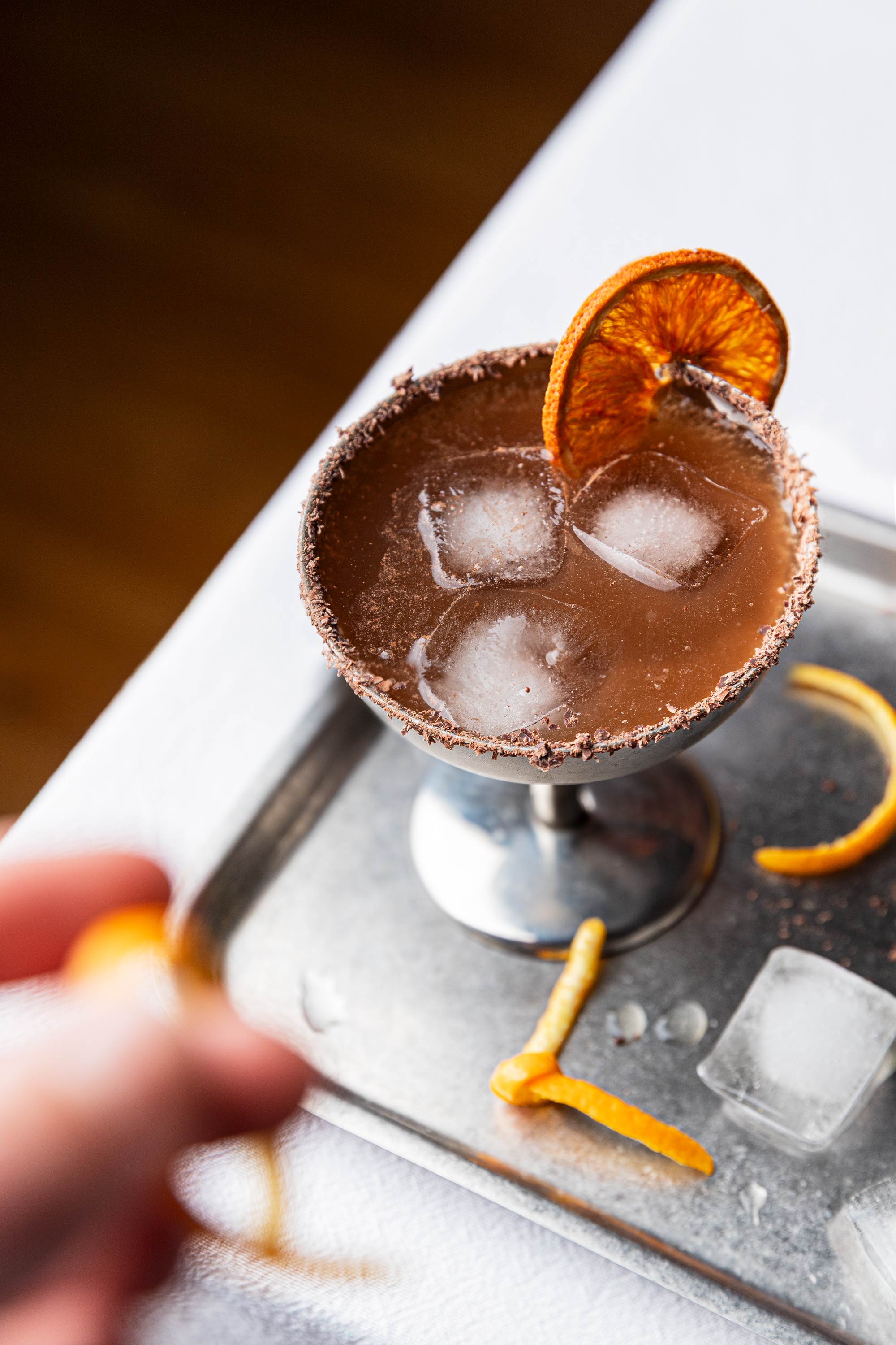 Mocktail cacao-piment